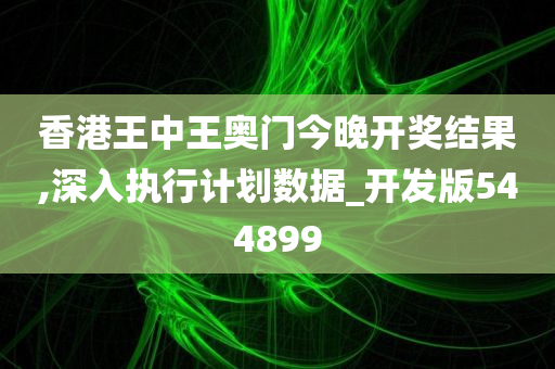 香港王中王奥门今晚开奖结果,深入执行计划数据_开发版544899