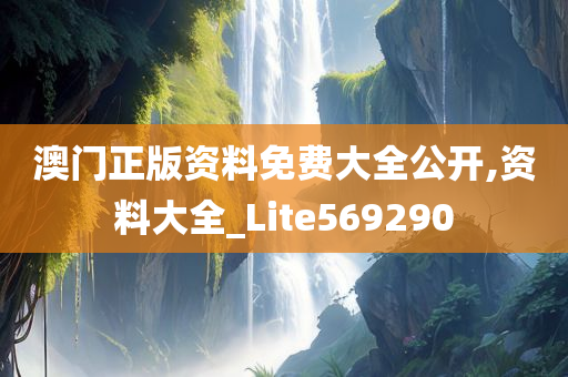 澳门正版资料免费大全公开,资料大全_Lite569290