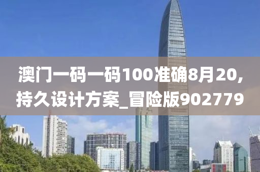 澳门一码一码100准确8月20,持久设计方案_冒险版902779