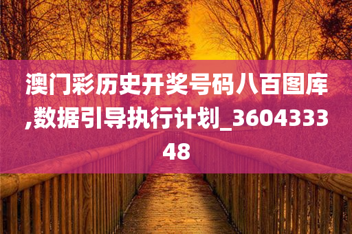 澳门彩历史开奖号码八百图库,数据引导执行计划_360433348