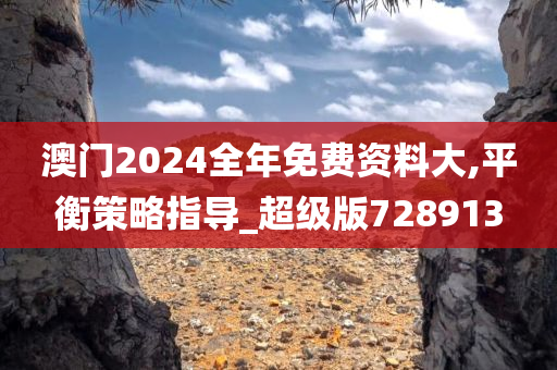 澳门2024全年免费资料大,平衡策略指导_超级版728913