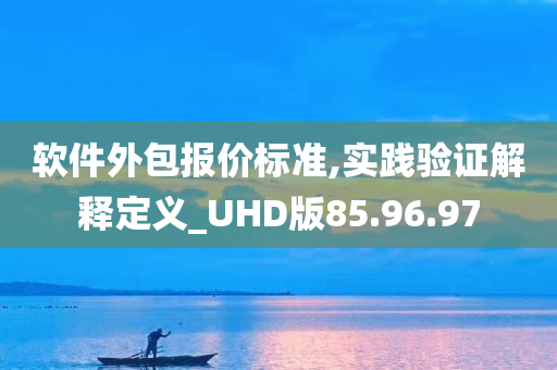 软件外包报价标准,实践验证解释定义_UHD版85.96.97