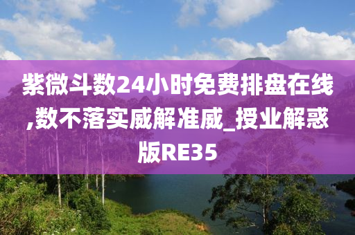 紫微斗数24小时免费排盘在线,数不落实威解准威_授业解惑版RE35