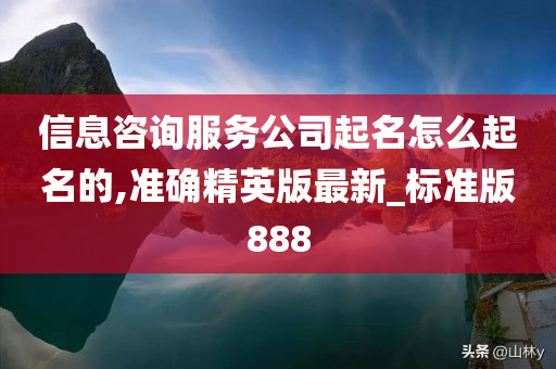 信息咨询服务公司起名怎么起名的,准确精英版最新_标准版888