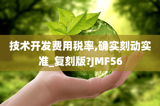 技术开发费用税率,确实刻动实准_复刻版?JMF56