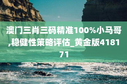 澳门三肖三码精准100%小马哥,稳健性策略评估_黄金版418171