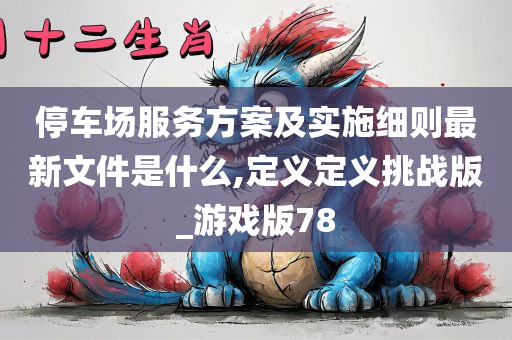 停车场服务方案及实施细则最新文件是什么,定义定义挑战版_游戏版78