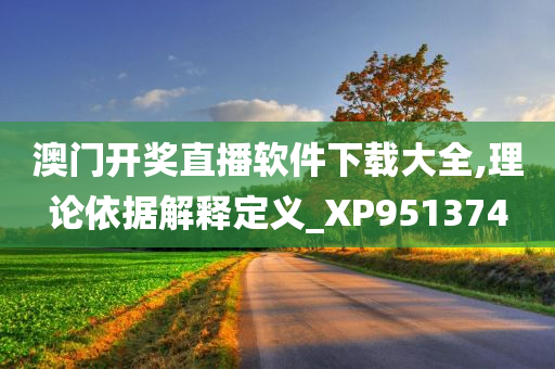 澳门开奖直播软件下载大全,理论依据解释定义_XP951374