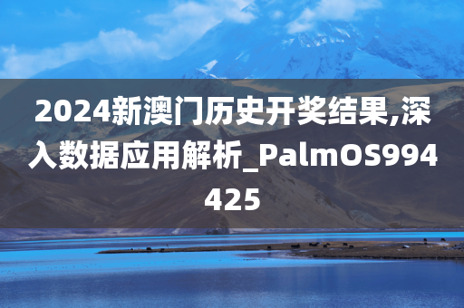 2024新澳门历史开奖结果,深入数据应用解析_PalmOS994425