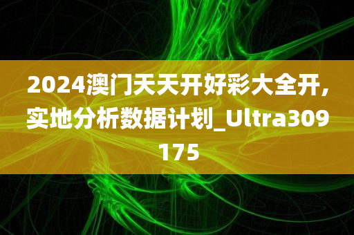 2024澳门天天开好彩大全开,实地分析数据计划_Ultra309175