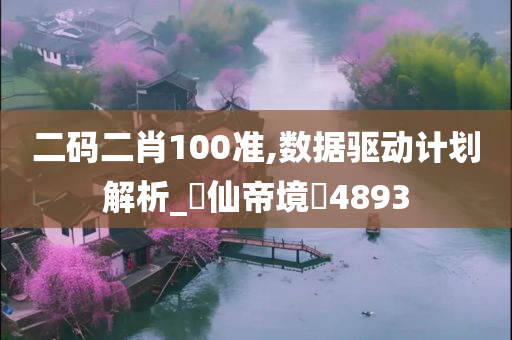 二码二肖100准,数据驱动计划解析_‌仙帝境‌4893