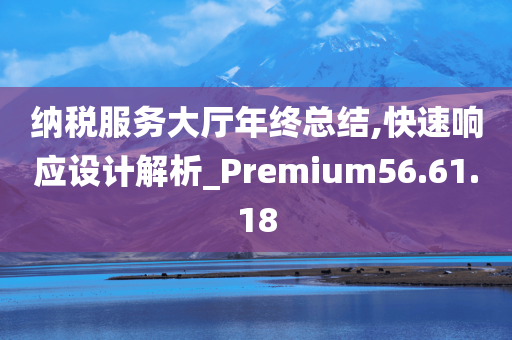 纳税服务大厅年终总结,快速响应设计解析_Premium56.61.18