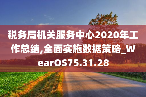 税务局机关服务中心2020年工作总结,全面实施数据策略_WearOS75.31.28