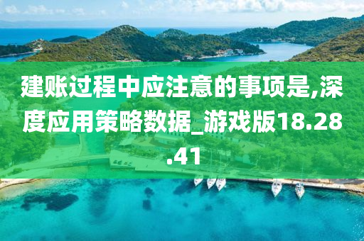 建账过程中应注意的事项是,深度应用策略数据_游戏版18.28.41