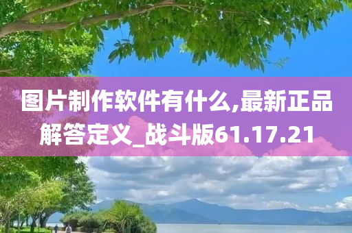 图片制作软件有什么,最新正品解答定义_战斗版61.17.21