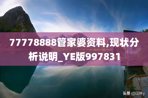 77778888管家婆资料,现状分析说明_YE版997831