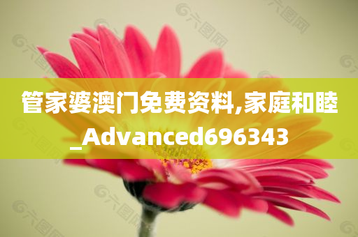 管家婆澳门免费资料,家庭和睦_Advanced696343