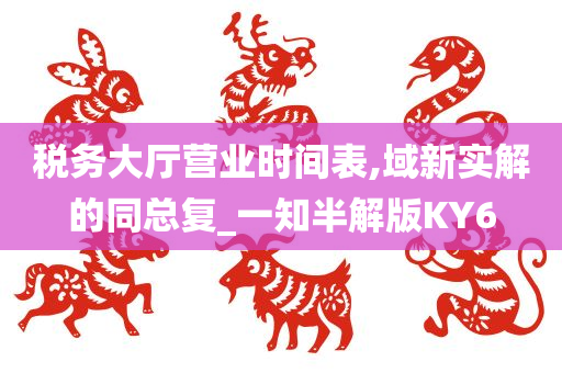 税务大厅营业时间表,域新实解的同总复_一知半解版KY6