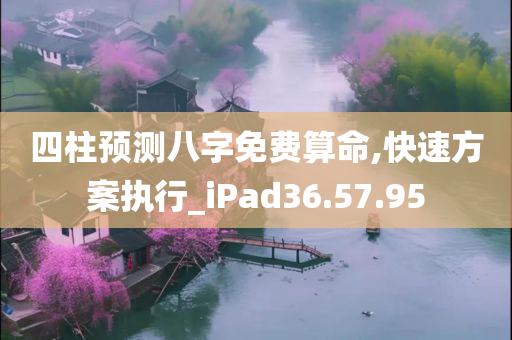 四柱预测八字免费算命,快速方案执行_iPad36.57.95