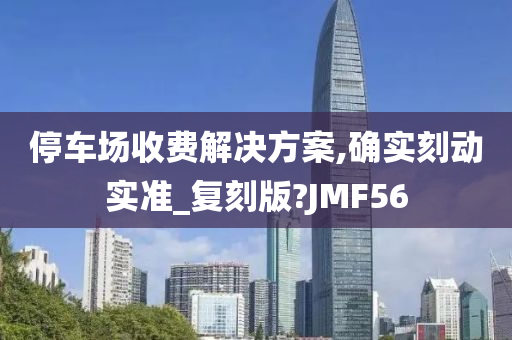 停车场收费解决方案,确实刻动实准_复刻版?JMF56