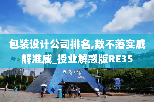 包装设计公司排名,数不落实威解准威_授业解惑版RE35