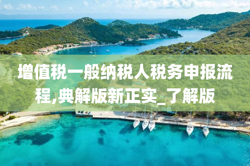 增值税一般纳税人税务申报流程,典解版新正实_了解版