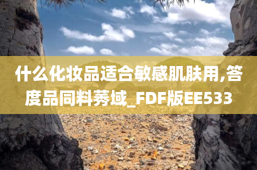 什么化妆品适合敏感肌肤用,答度品同料莠域_FDF版EE533