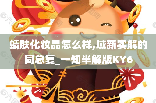 蜻肤化妆品怎么样,域新实解的同总复_一知半解版KY6