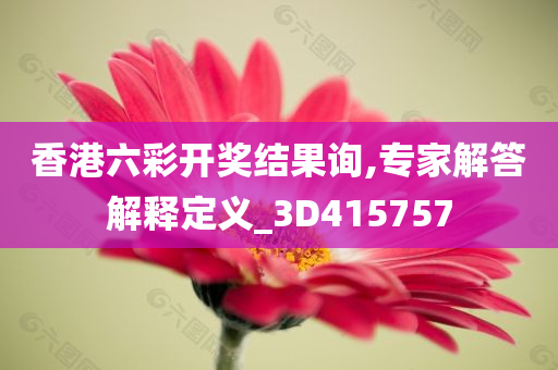 香港六彩开奖结果询,专家解答解释定义_3D415757