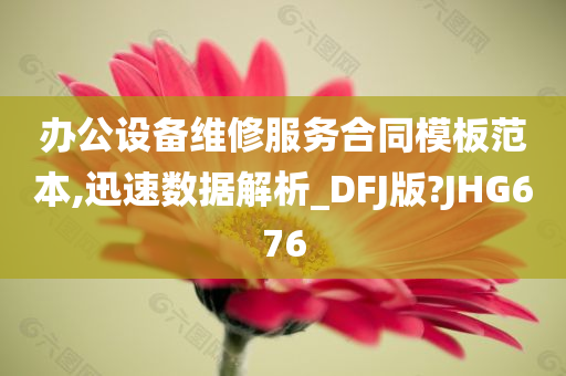 办公设备维修服务合同模板范本,迅速数据解析_DFJ版?JHG676