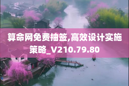 算命网免费抽签,高效设计实施策略_V210.79.80