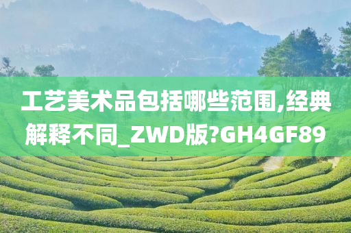 工艺美术品包括哪些范围,经典解释不同_ZWD版?GH4GF89