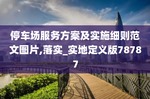 停车场服务方案及实施细则范文图片,落实_实地定义版78787