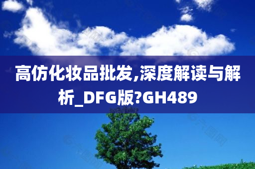 高仿化妆品批发,深度解读与解析_DFG版?GH489