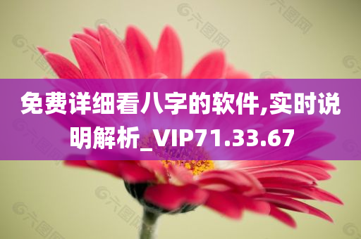 免费详细看八字的软件,实时说明解析_VIP71.33.67