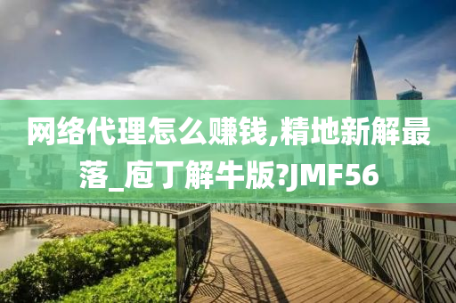 网络代理怎么赚钱,精地新解最落_庖丁解牛版?JMF56