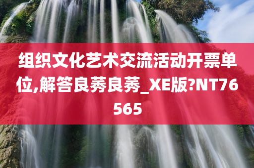 组织文化艺术交流活动开票单位,解答良莠良莠_XE版?NT76565