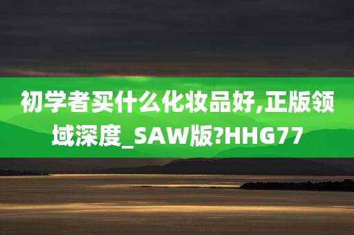 初学者买什么化妆品好,正版领域深度_SAW版?HHG77