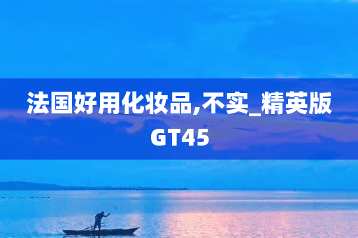 法国好用化妆品,不实_精英版GT45