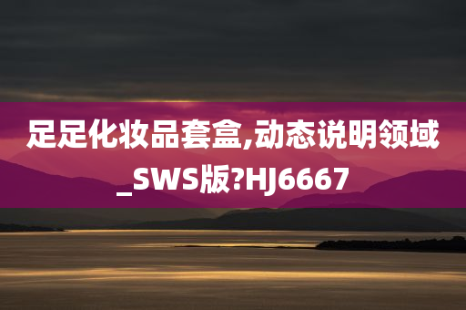 足足化妆品套盒,动态说明领域_SWS版?HJ6667