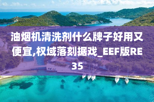 油烟机清洗剂什么牌子好用又便宜,权域落刻据戏_EEF版RE35