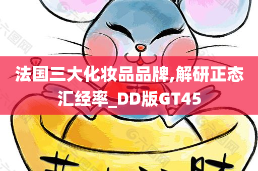 法国三大化妆品品牌,解研正态汇经率_DD版GT45