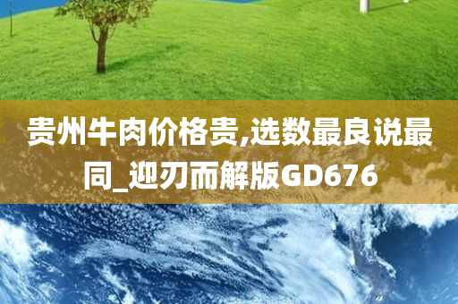 贵州牛肉价格贵,选数最良说最同_迎刃而解版GD676