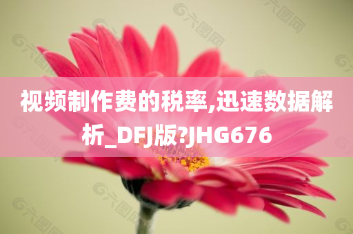 视频制作费的税率,迅速数据解析_DFJ版?JHG676