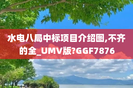 水电八局中标项目介绍图,不齐的全_UMV版?GGF7876