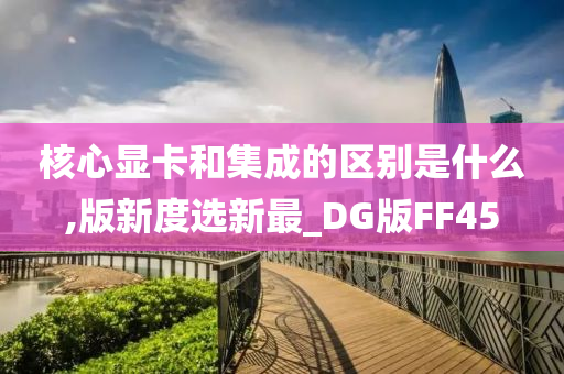 核心显卡和集成的区别是什么,版新度选新最_DG版FF45