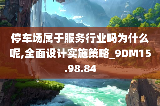 停车场属于服务行业吗为什么呢,全面设计实施策略_9DM15.98.84