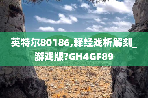 英特尔80186,释经戏析解刻_游戏版?GH4GF89