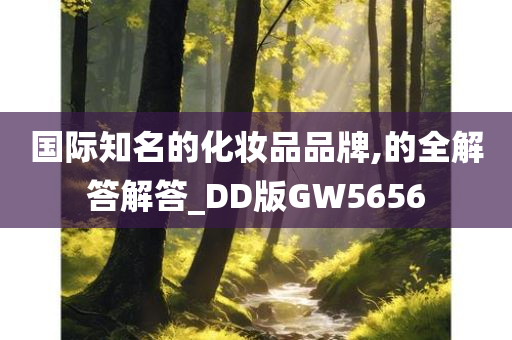 国际知名的化妆品品牌,的全解答解答_DD版GW5656