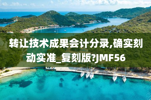 转让技术成果会计分录,确实刻动实准_复刻版?JMF56